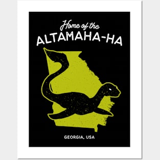 Home of the Altamaha-Ha – Georgia, USA Cryptid Posters and Art